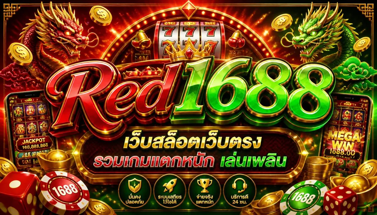 red1688 เว็บสล็อตเว็บตรง รวมเกมแตกหนัก เล่นเพลิน